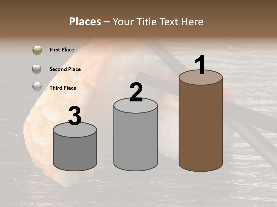 Delicacy Asian Sushi PowerPoint Template