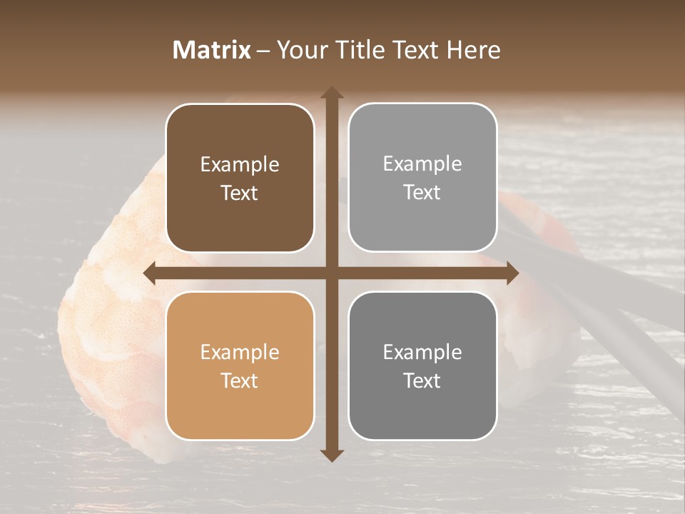 Delicacy Asian Sushi PowerPoint Template