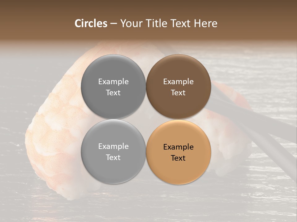 Delicacy Asian Sushi PowerPoint Template