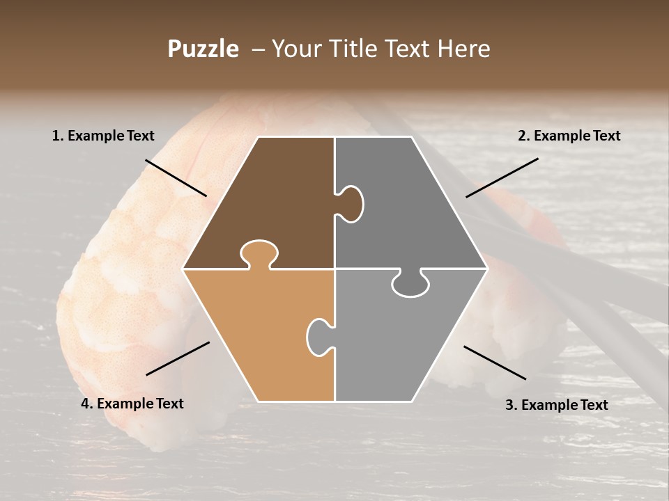 Delicacy Asian Sushi PowerPoint Template