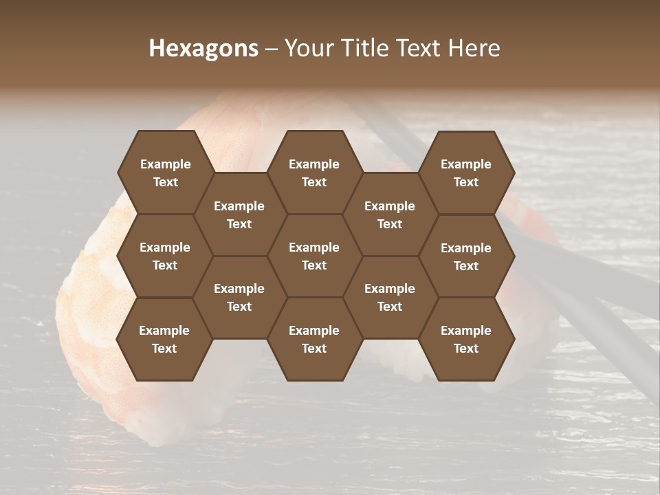 Delicacy Asian Sushi PowerPoint Template