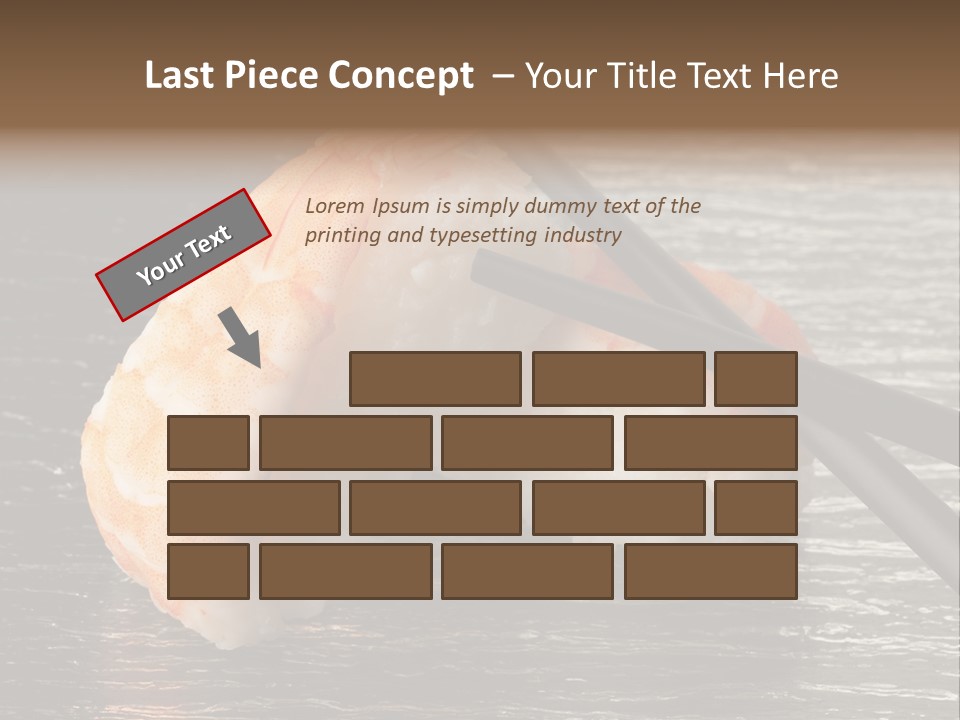 Delicacy Asian Sushi PowerPoint Template