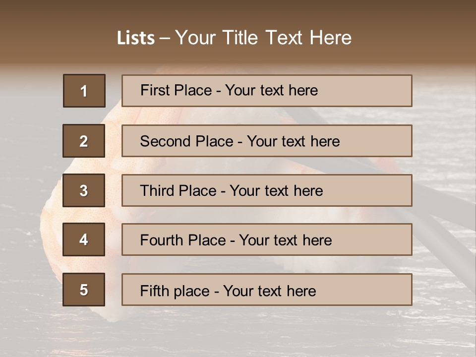 Delicacy Asian Sushi PowerPoint Template