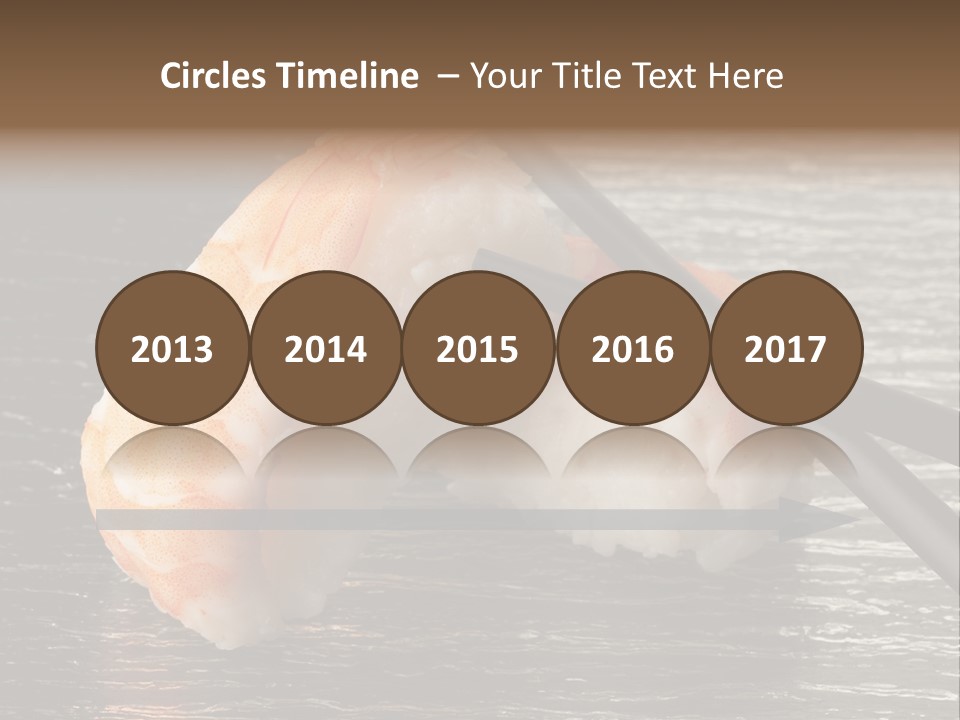 Delicacy Asian Sushi PowerPoint Template