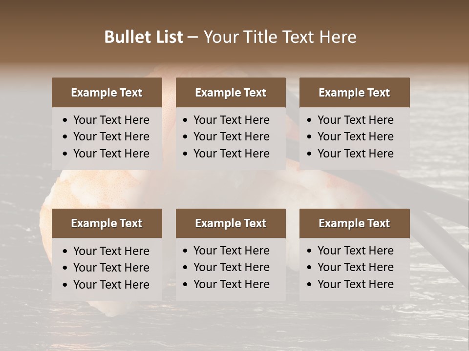 Delicacy Asian Sushi PowerPoint Template