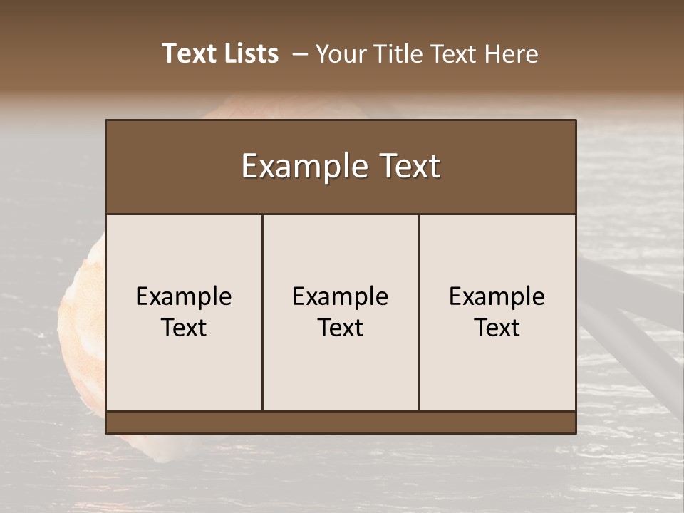 Delicacy Asian Sushi PowerPoint Template