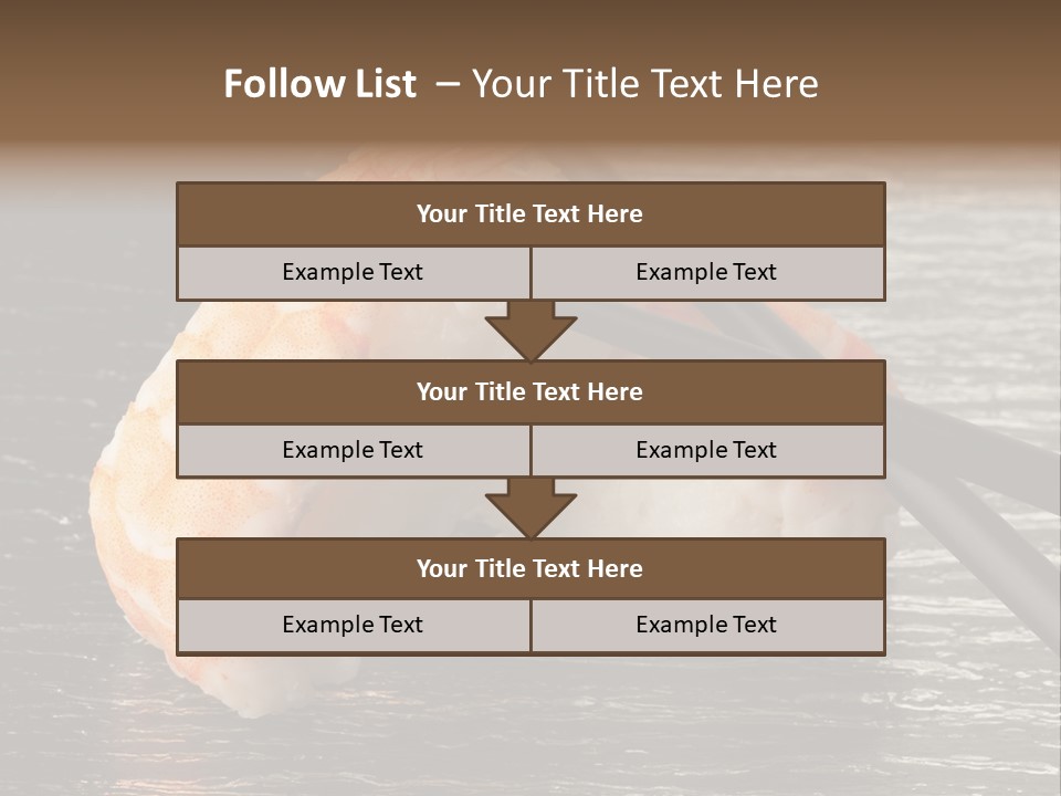 Delicacy Asian Sushi PowerPoint Template