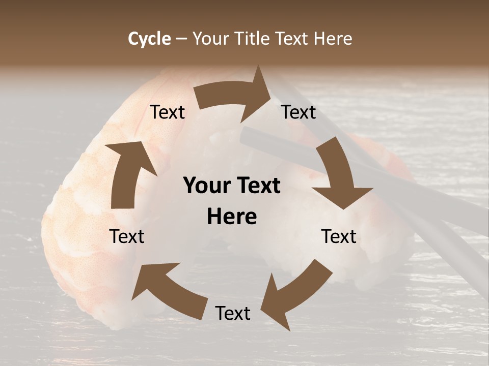 Delicacy Asian Sushi PowerPoint Template