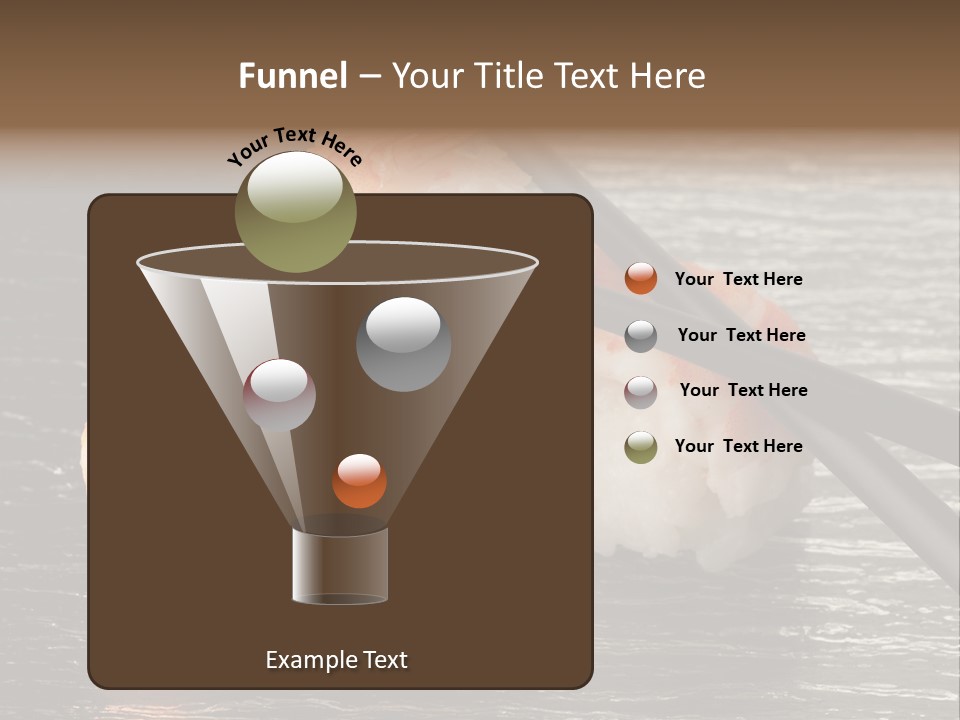 Delicacy Asian Sushi PowerPoint Template