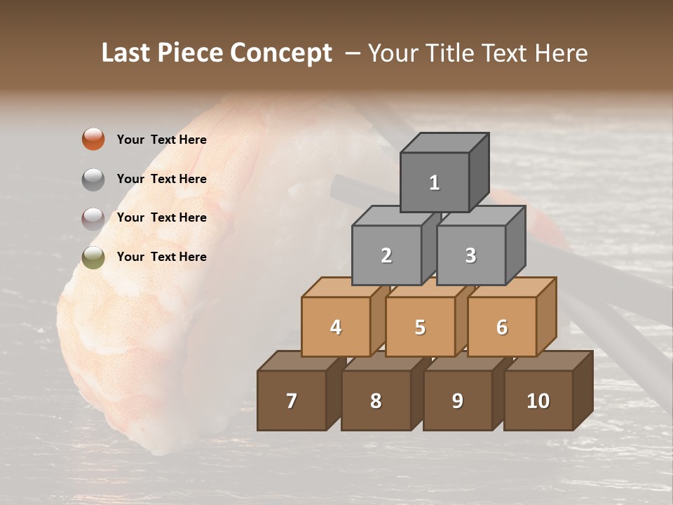 Delicacy Asian Sushi PowerPoint Template