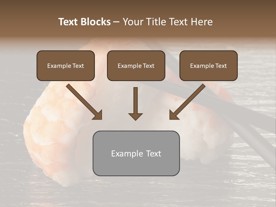 Delicacy Asian Sushi PowerPoint Template