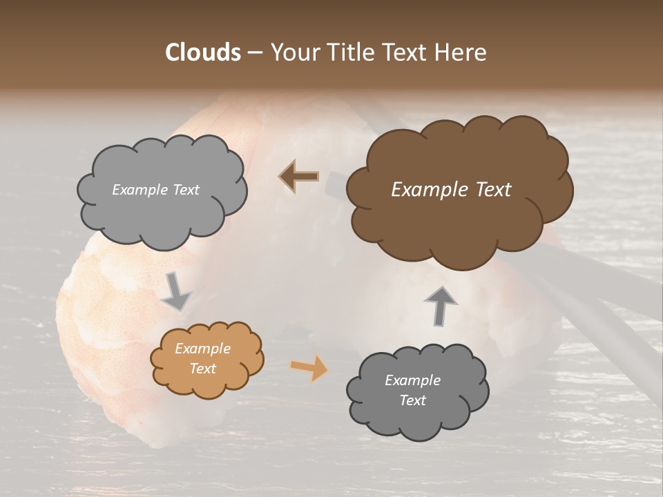 Delicacy Asian Sushi PowerPoint Template
