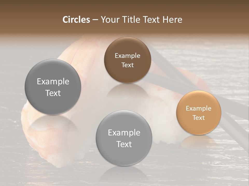 Delicacy Asian Sushi PowerPoint Template