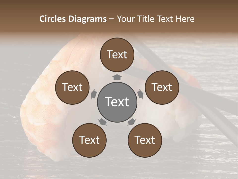 Delicacy Asian Sushi PowerPoint Template