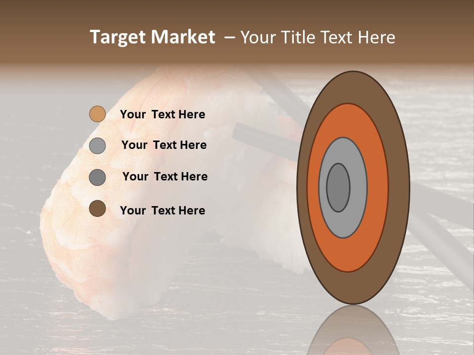 Delicacy Asian Sushi PowerPoint Template