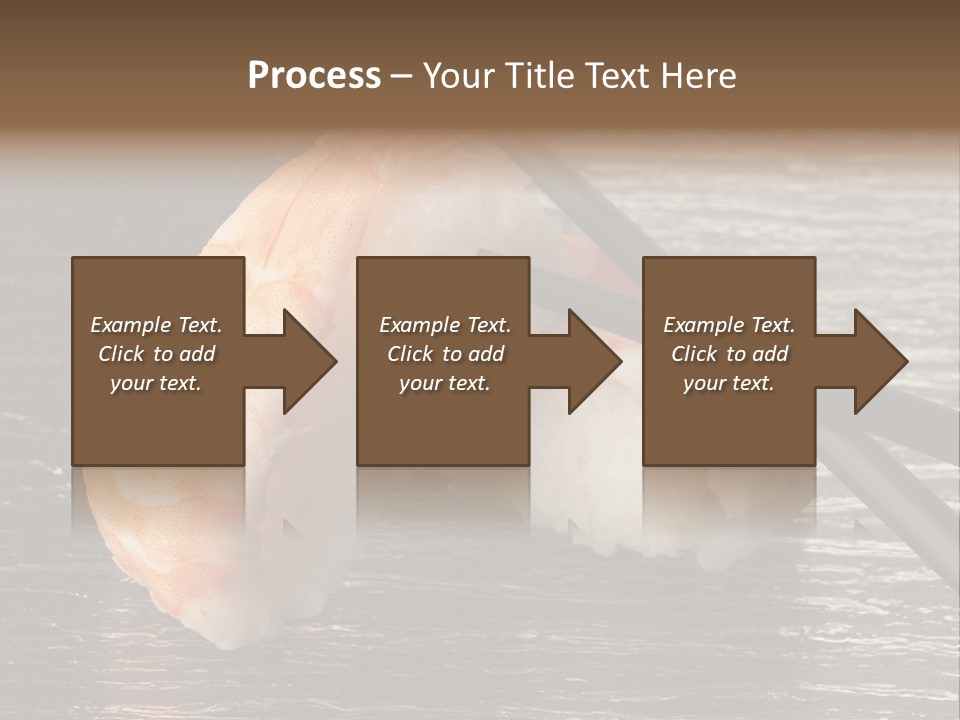 Delicacy Asian Sushi PowerPoint Template