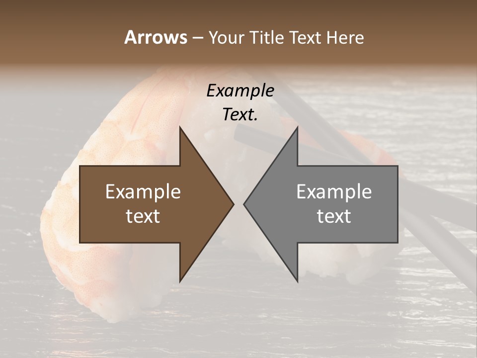 Delicacy Asian Sushi PowerPoint Template