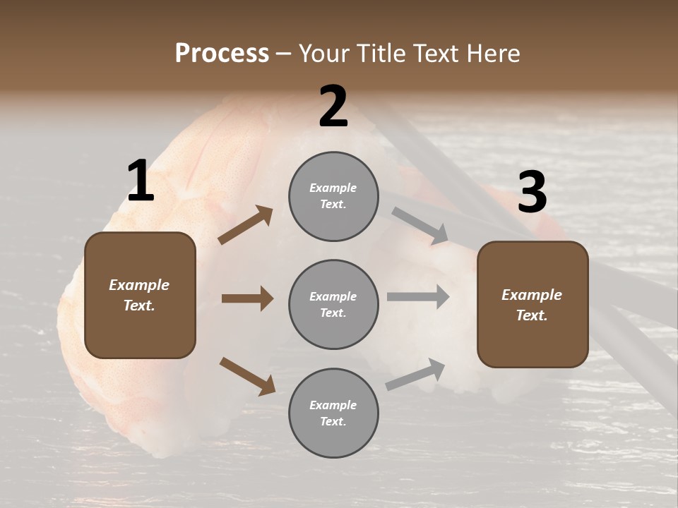 Delicacy Asian Sushi PowerPoint Template