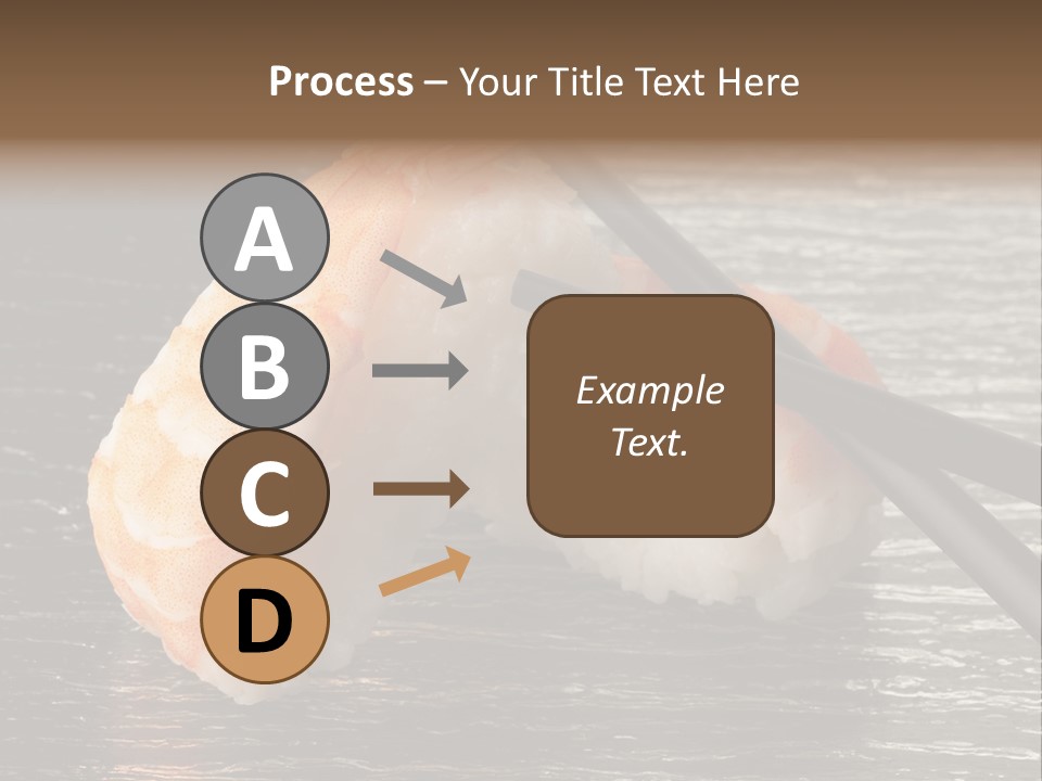 Delicacy Asian Sushi PowerPoint Template