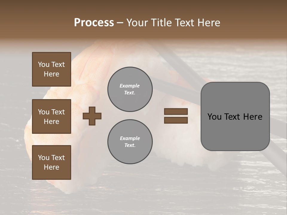Delicacy Asian Sushi PowerPoint Template