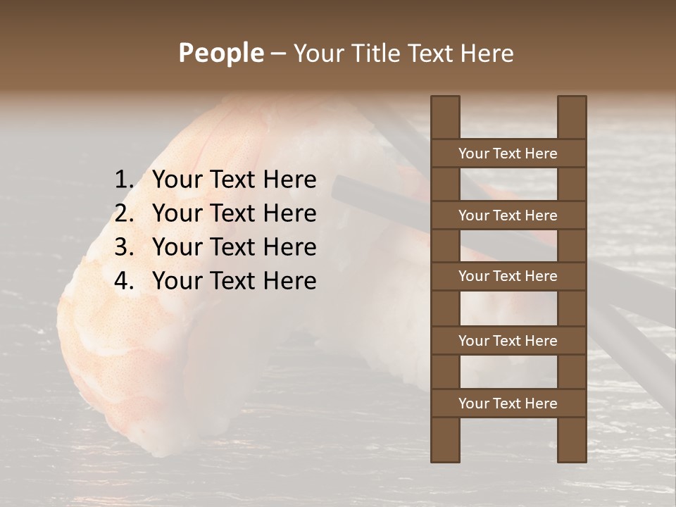 Delicacy Asian Sushi PowerPoint Template