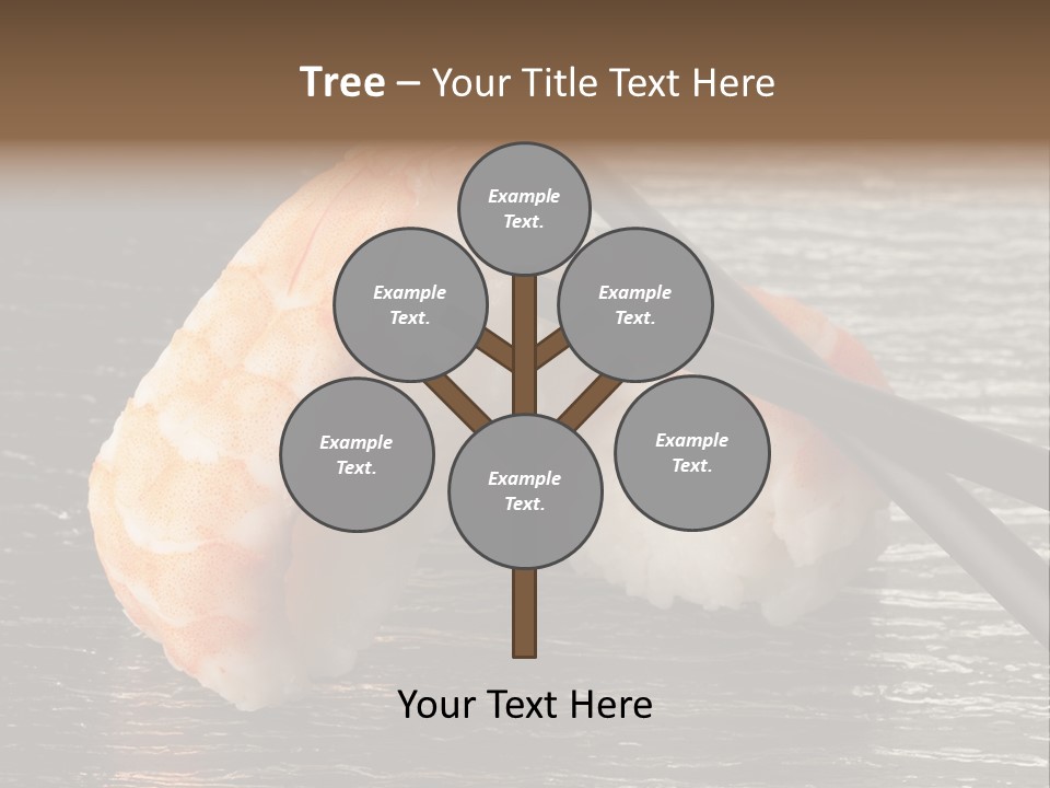 Delicacy Asian Sushi PowerPoint Template