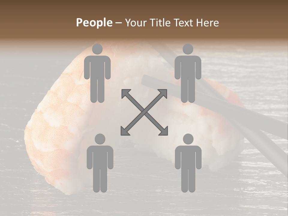 Delicacy Asian Sushi PowerPoint Template