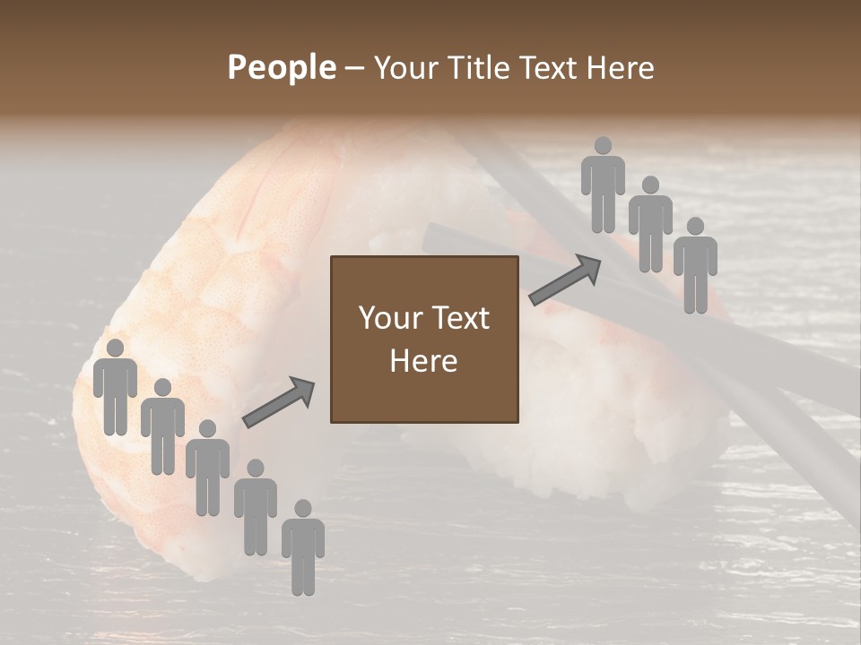 Delicacy Asian Sushi PowerPoint Template