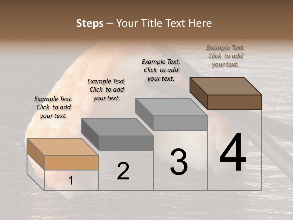 Delicacy Asian Sushi PowerPoint Template