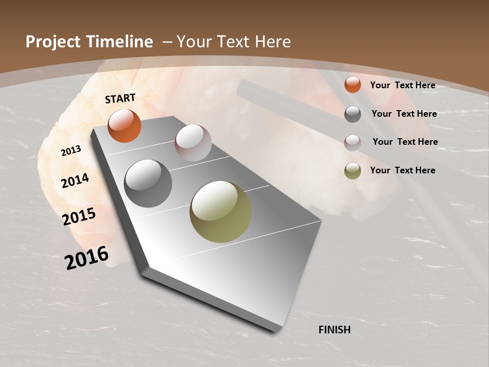 Color Roll Isolate PowerPoint Template
