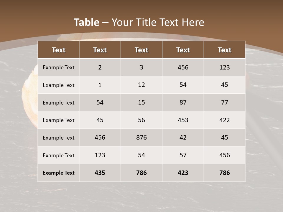 Color Roll Isolate PowerPoint Template