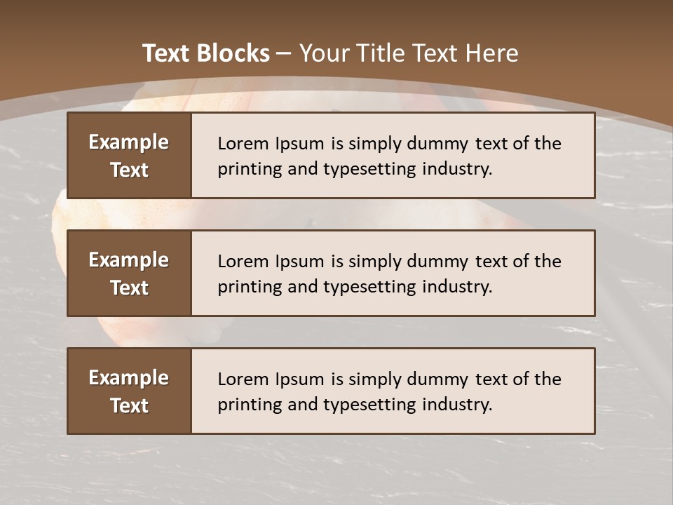 Color Roll Isolate PowerPoint Template
