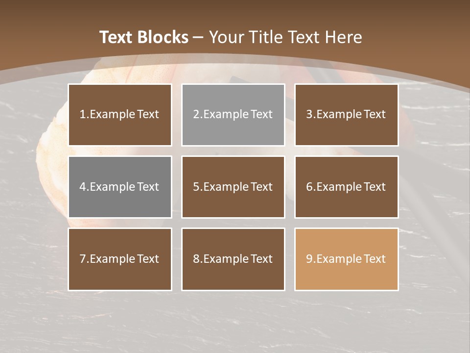 Color Roll Isolate PowerPoint Template
