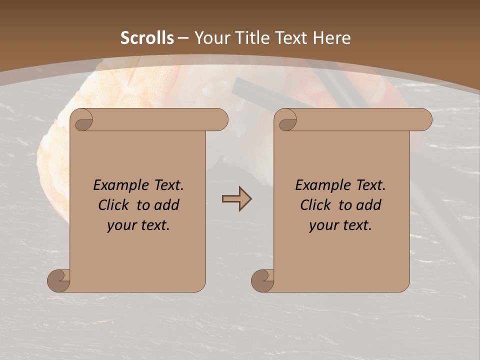 Color Roll Isolate PowerPoint Template