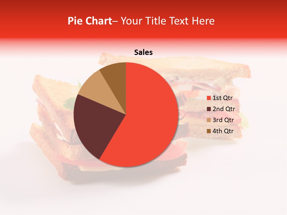 White Bread Sandwiches Crisps PowerPoint Template