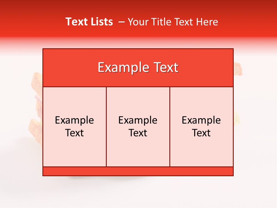 White Bread Sandwiches Crisps PowerPoint Template