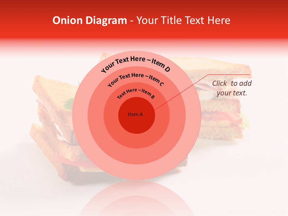 White Bread Sandwiches Crisps PowerPoint Template