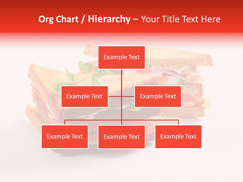 White Bread Sandwiches Crisps PowerPoint Template
