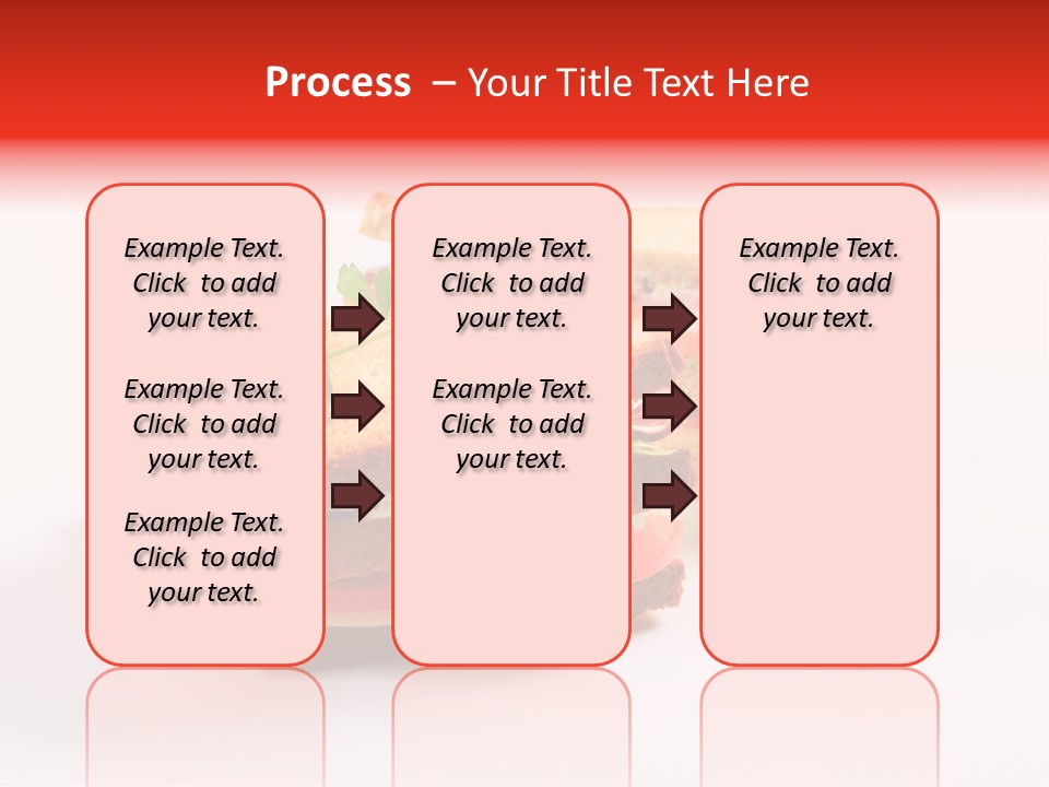 White Bread Sandwiches Crisps PowerPoint Template