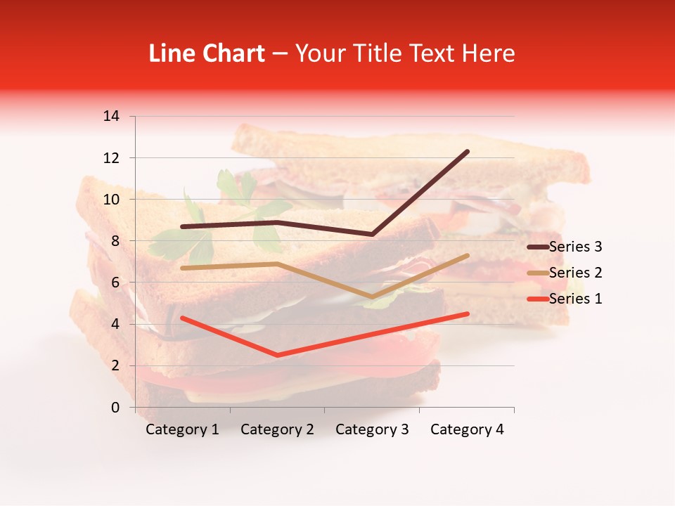 White Bread Sandwiches Crisps PowerPoint Template