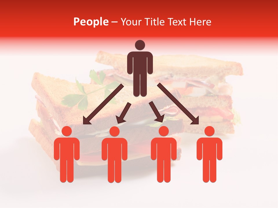 White Bread Sandwiches Crisps PowerPoint Template