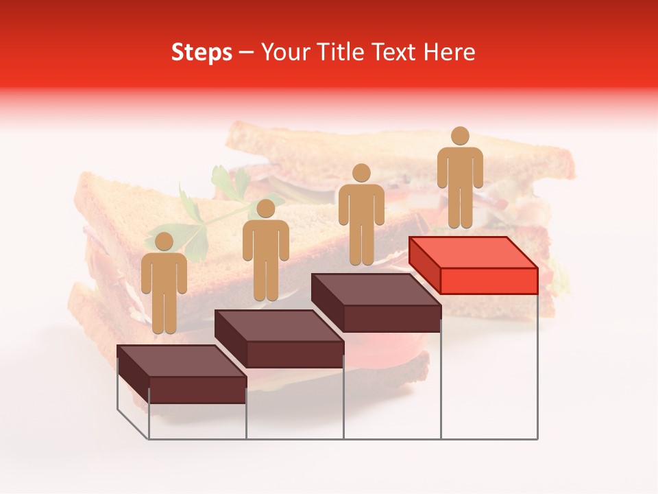 White Bread Sandwiches Crisps PowerPoint Template