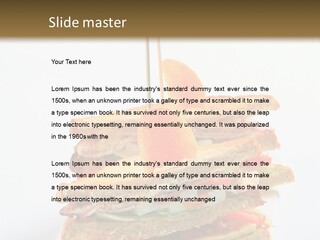 Snack Fresh Tomato PowerPoint Template
