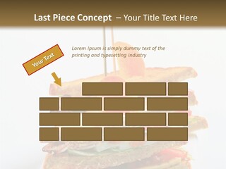 Snack Fresh Tomato PowerPoint Template