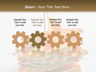 Snack Fresh Tomato PowerPoint Template