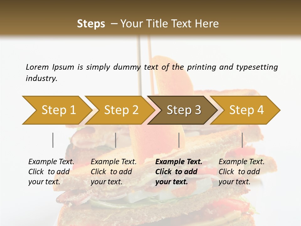 Snack Fresh Tomato PowerPoint Template