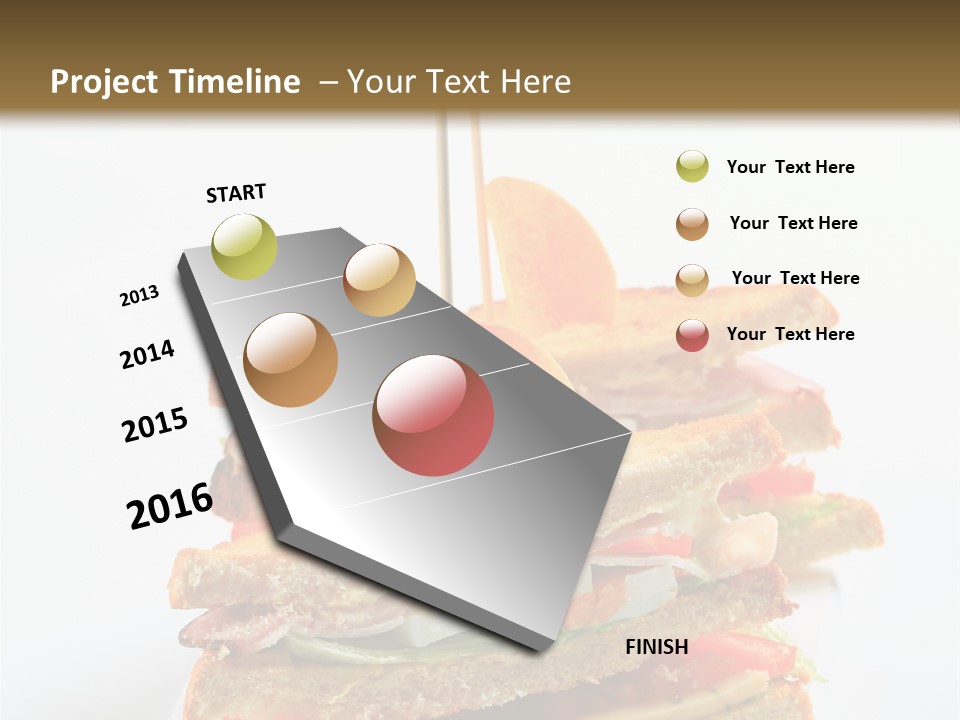Snack Fresh Tomato PowerPoint Template
