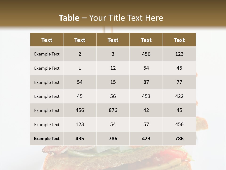 Snack Fresh Tomato PowerPoint Template