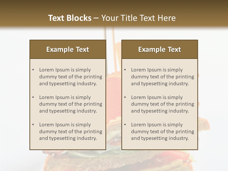 Snack Fresh Tomato PowerPoint Template