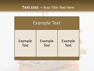 Snack Fresh Tomato PowerPoint Template
